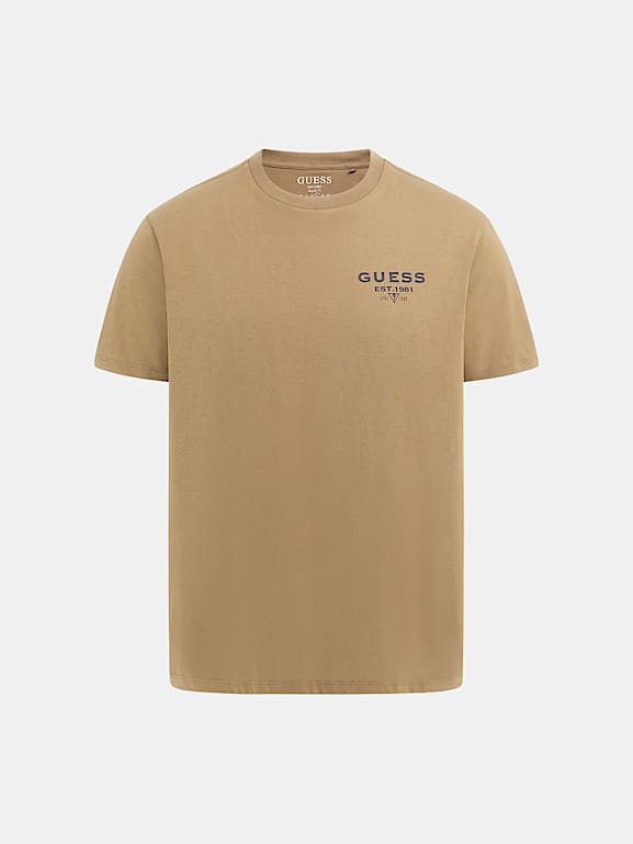 GUESS Small logo t shirt Men