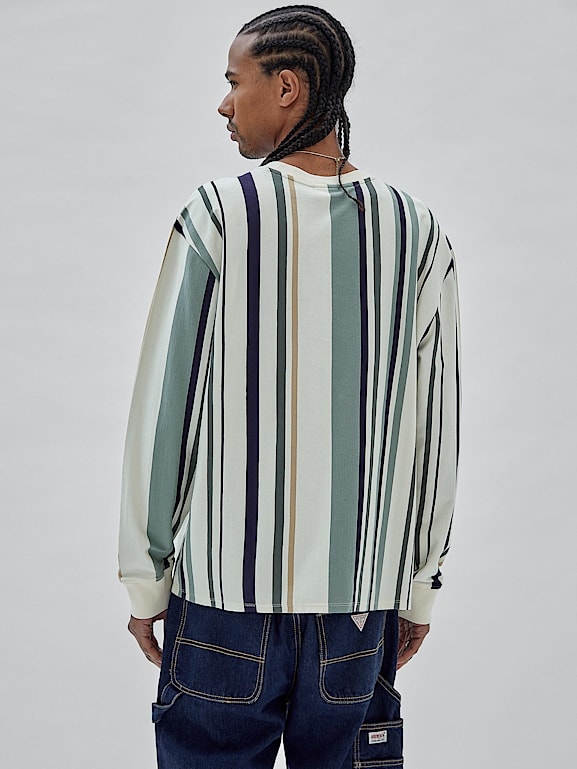 Guess uo exclusive vista striped deals tee