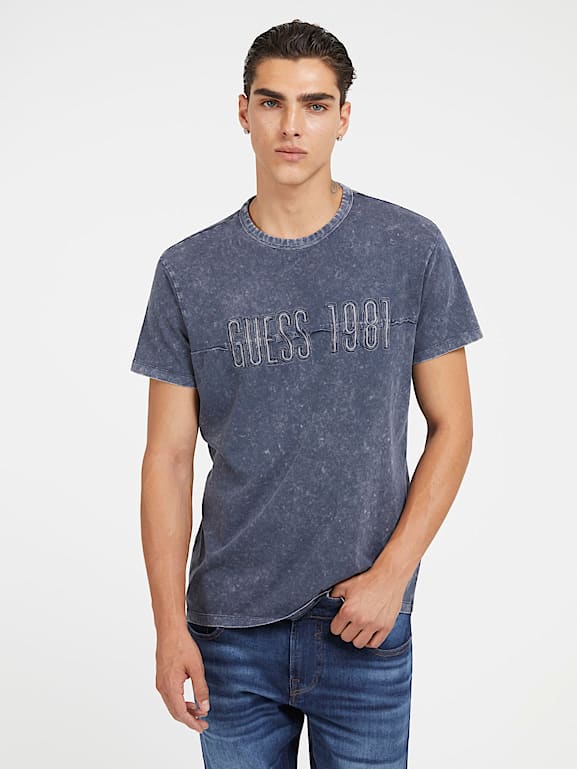 Guess denim t shirt outlet
