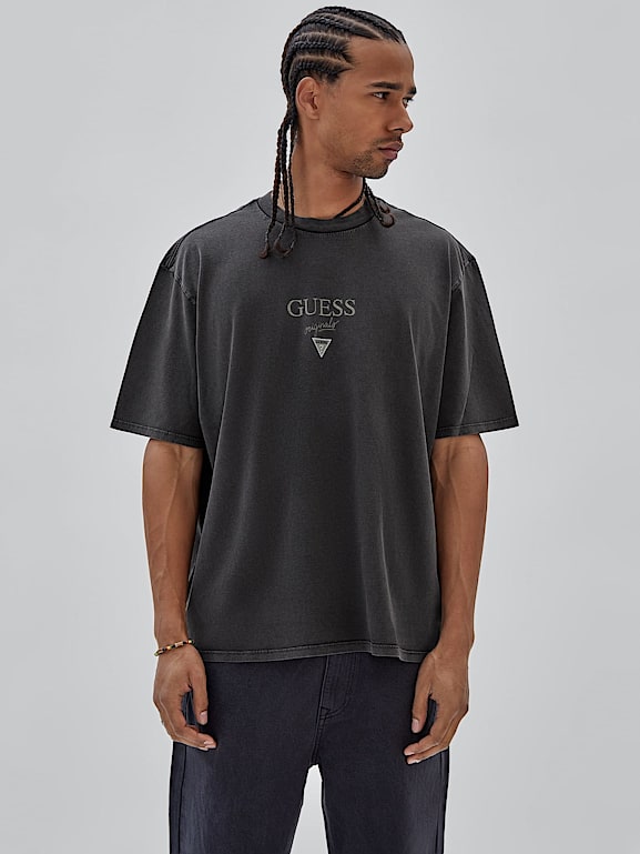 GUESS Originals Front logo t shirt Men