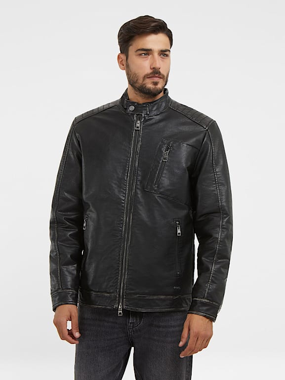 Blusão biker homem online