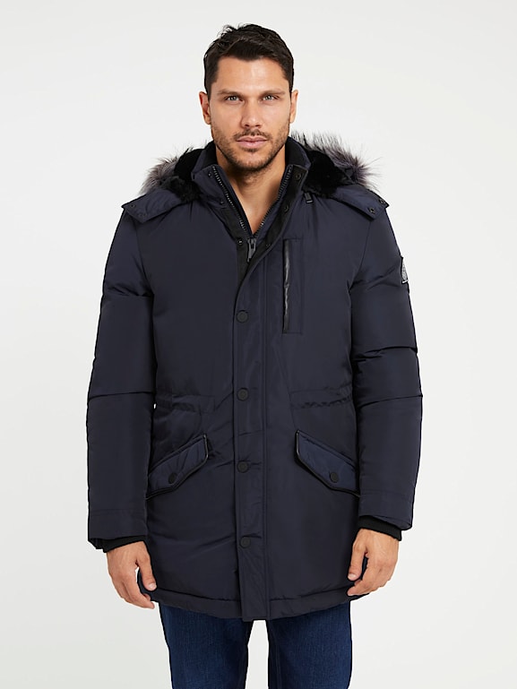 Guess parkas sales