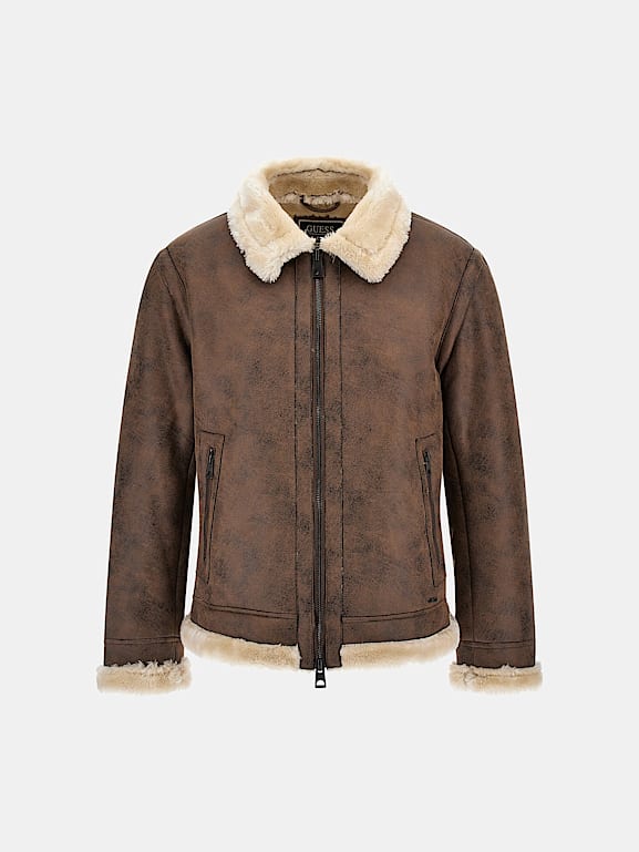 GUESS Faux shearling jacket