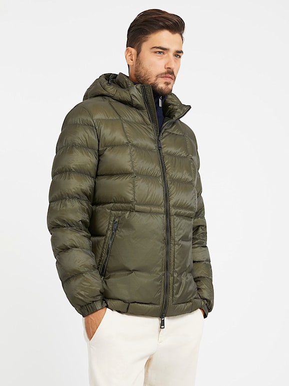 Guess green 2025 winter jacket