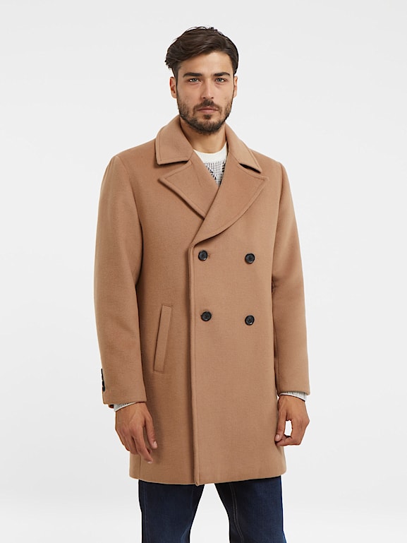 Guess deals camel coat