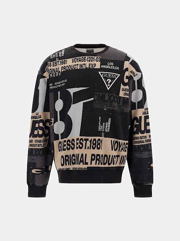GUESS® Sweatshirt Allover-Print