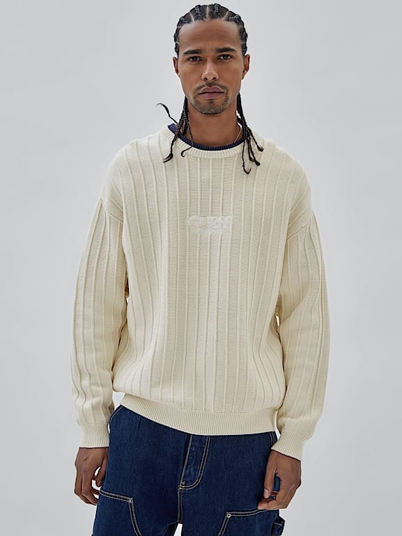 Guess logo sweater online