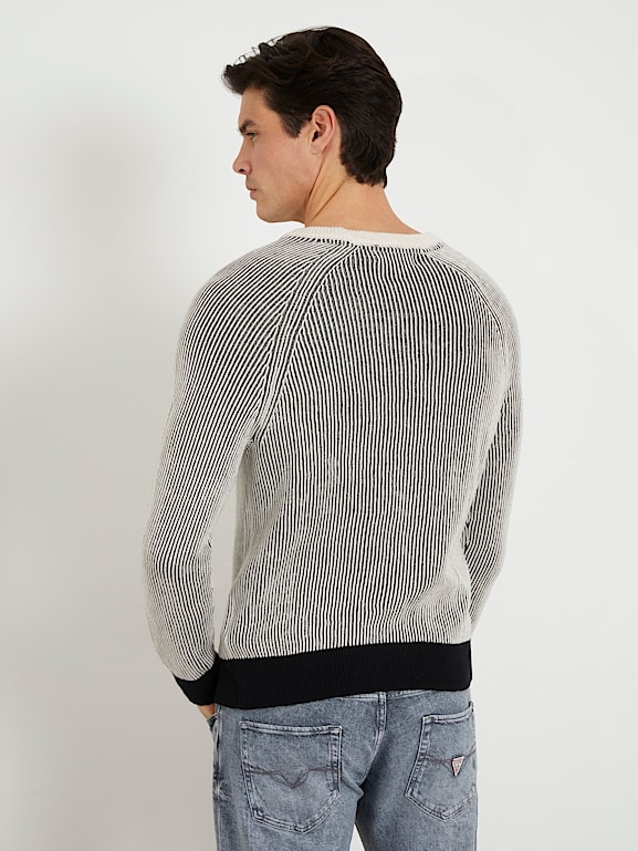 GUESS® Pullover Rundhalsausschnitt Wollmix
