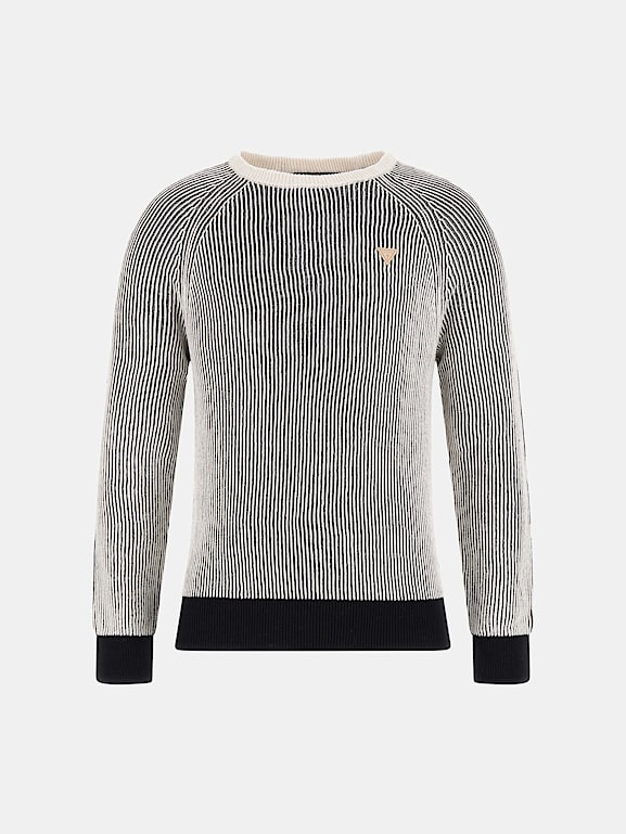 GUESS® Pullover Rundhalsausschnitt Wollmix