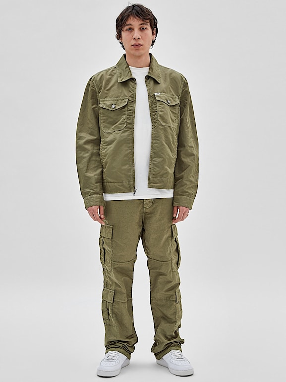 Nylon Cargo Pants