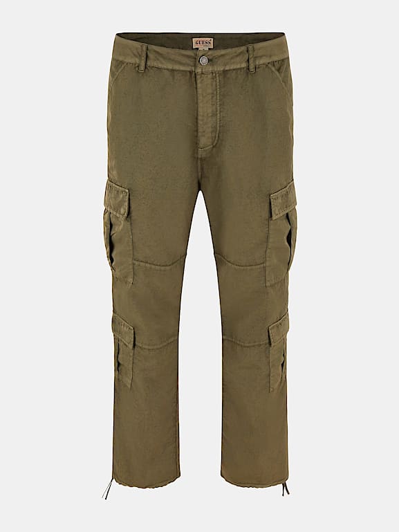 Mens nylon best sale cargo shorts
