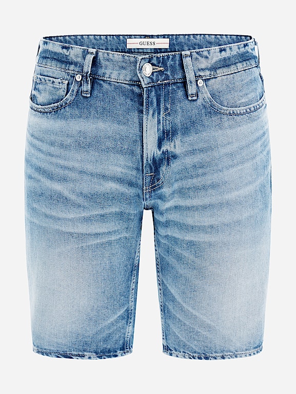Guess men's denim shorts discount