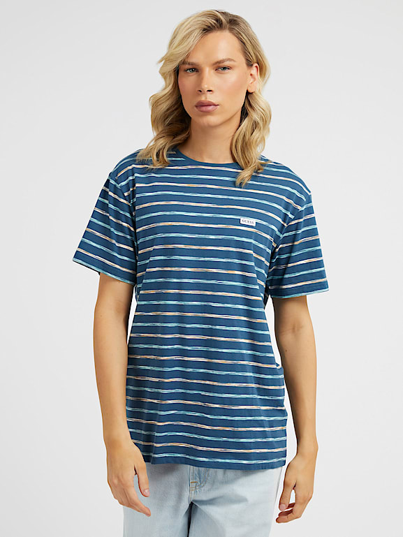 T shirt guess a rayure store