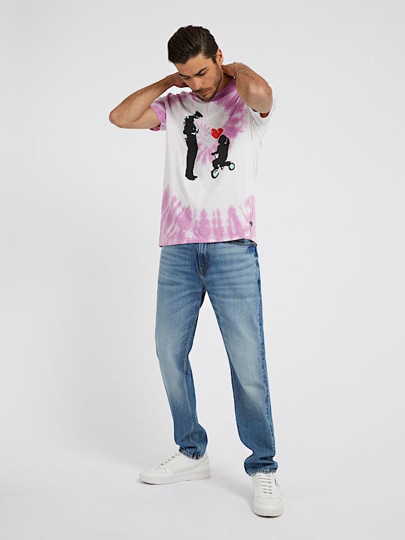 GUESS® Camiseta tie-dye Hombre