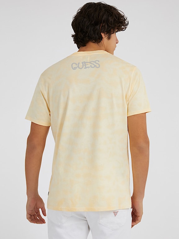 GUESS Graffiti print t shirt