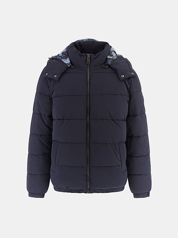 Noah nylon top puffer jacket guess