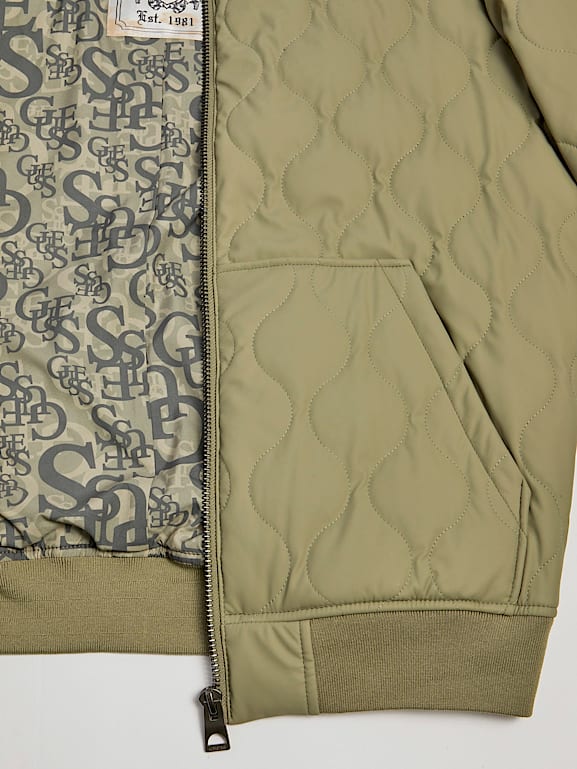 GUESS Kapitone bomber ceket Erkek