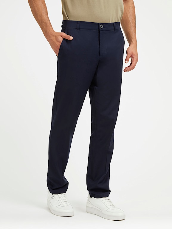 Guess Hombre Pantalones Chándal Alger Cuff Pant Z2BB12KBGQ2, Smart Blue,  XS: : Moda