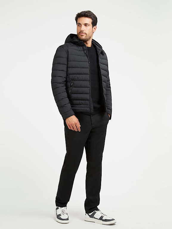 Calvin klein stretch discount nylon puffer jacket