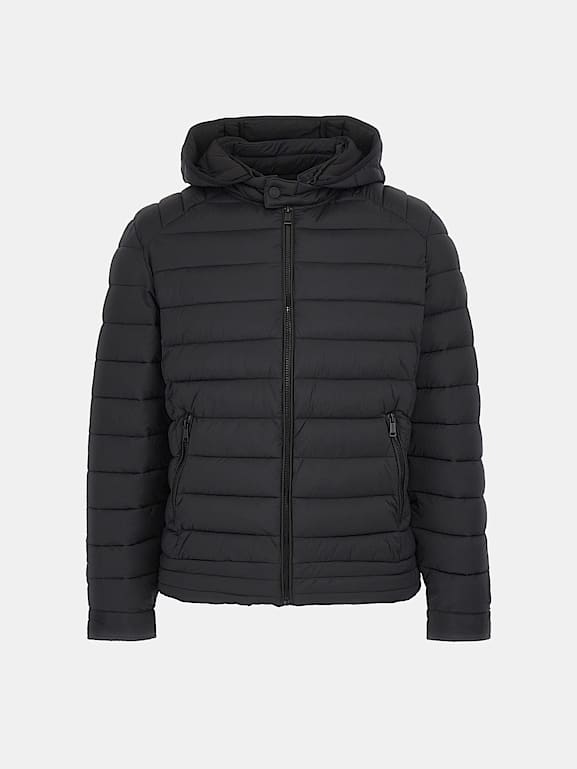Guess noah best sale nylon puffer jacket