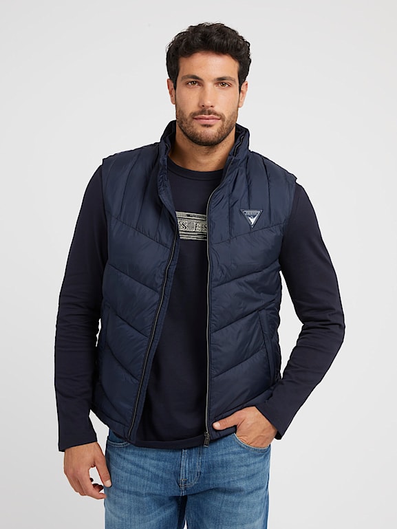 Chalecos guess para hombre sale