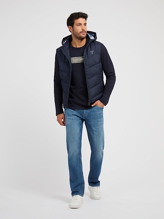 Doudoune sans hotsell manche homme guess
