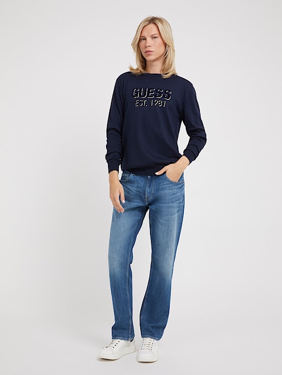 Guess hot sale trui blauw