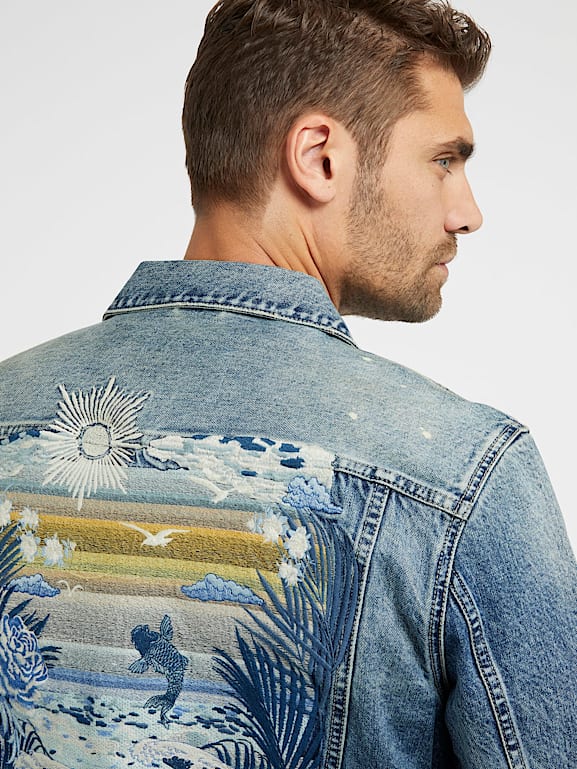Veste jeans guess discount