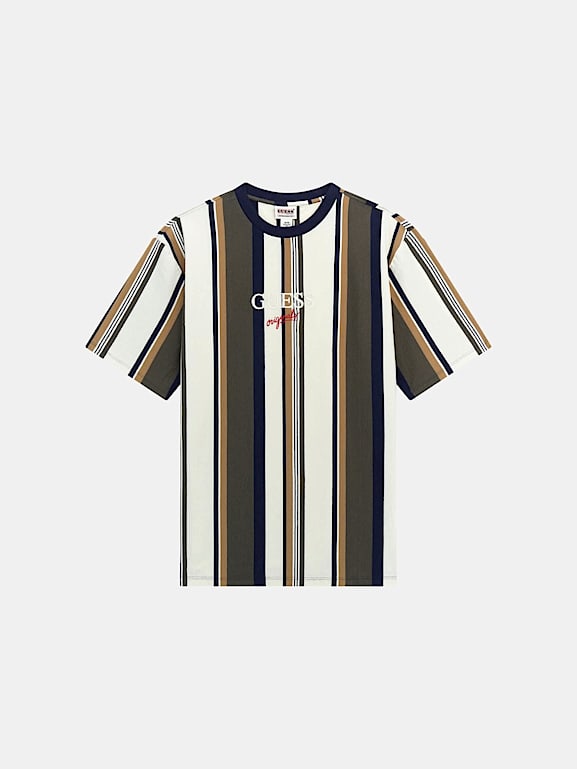 GUESS Originals Small triangle logo t shirt Men