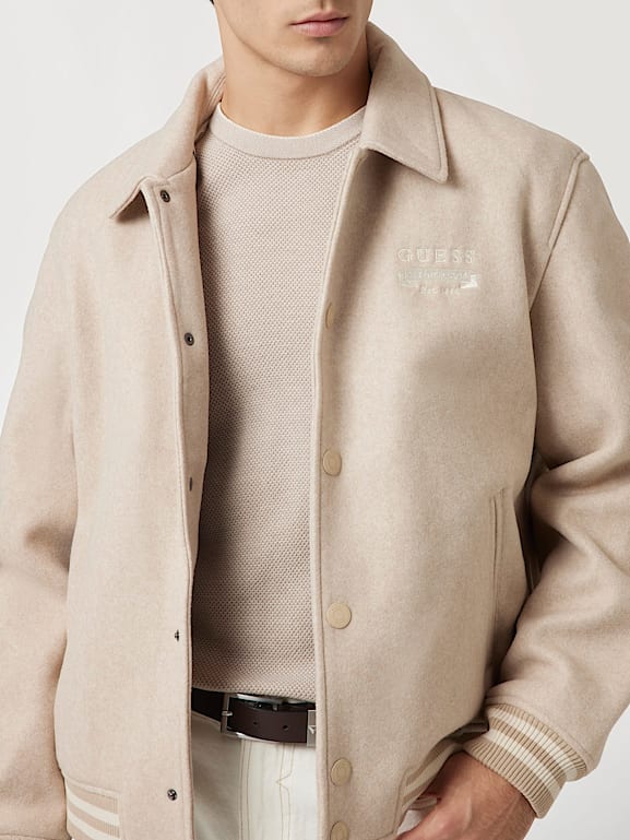 GUESS Soft bomber jacket Men
