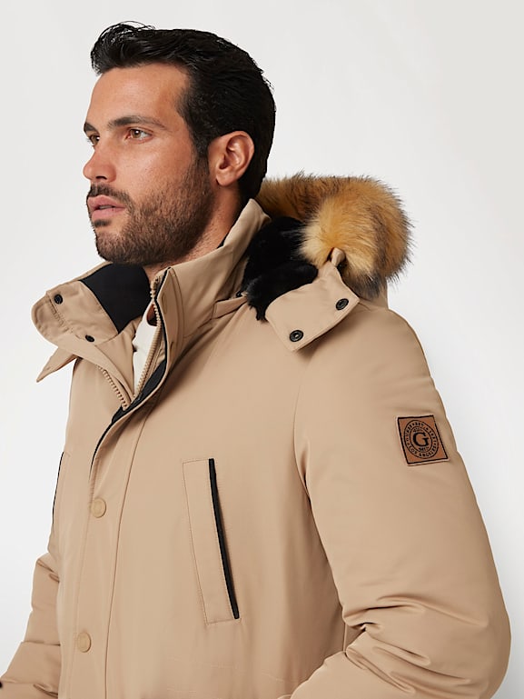 GUESS Teknik parka Erkek