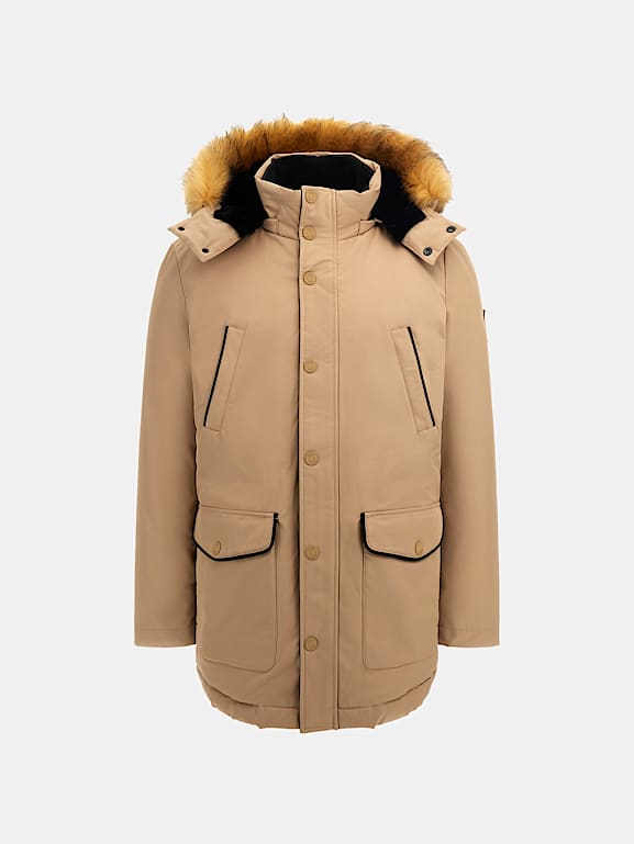 GUESS Teknik parka Erkek