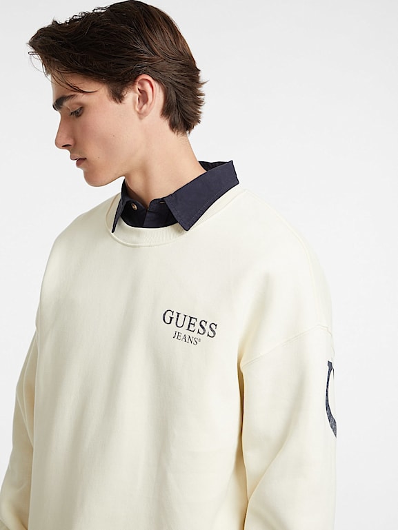 Guess jeans crew neck on sale