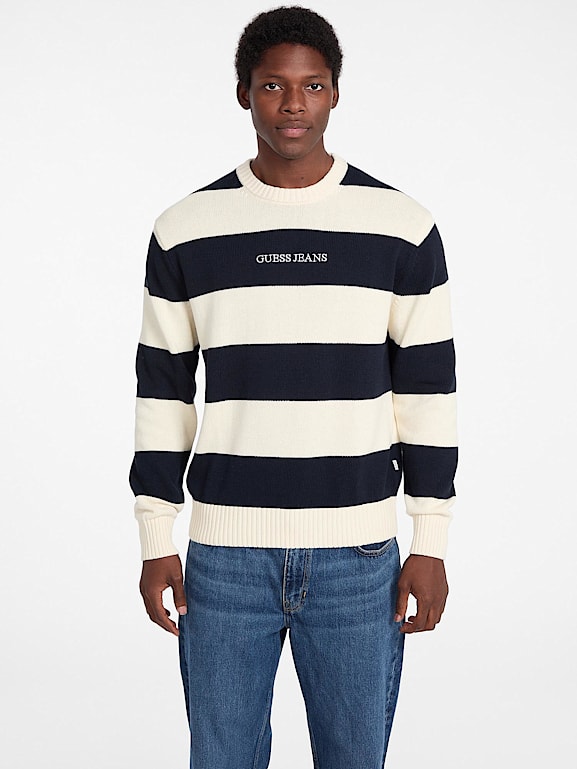 Maglia a righe guess sales