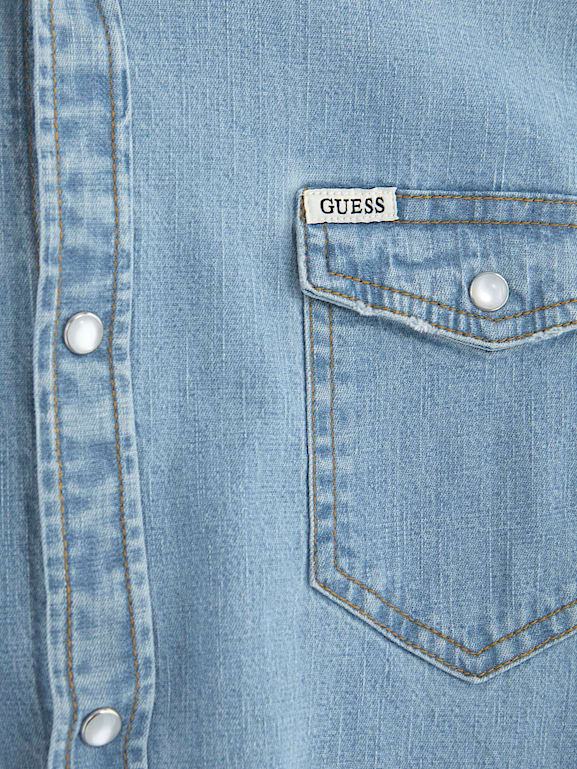 Camisa vaquera guess hombre clearance