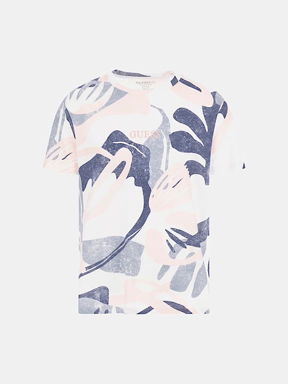GUESS Tamam desenli t shirt Erkek