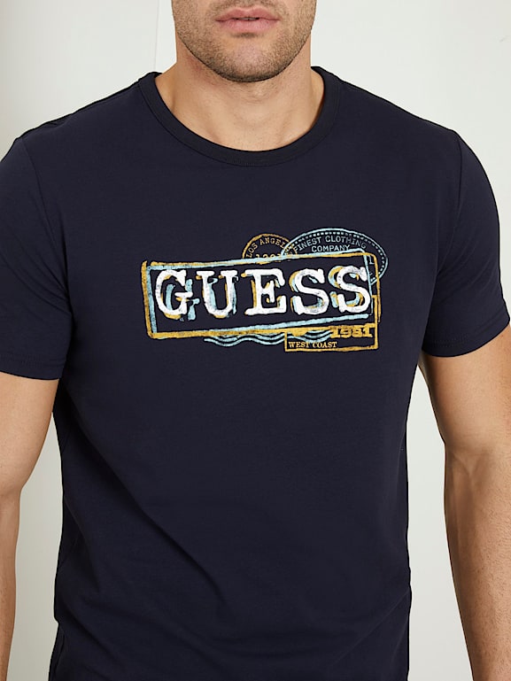GUESS® Front logo t-shirt