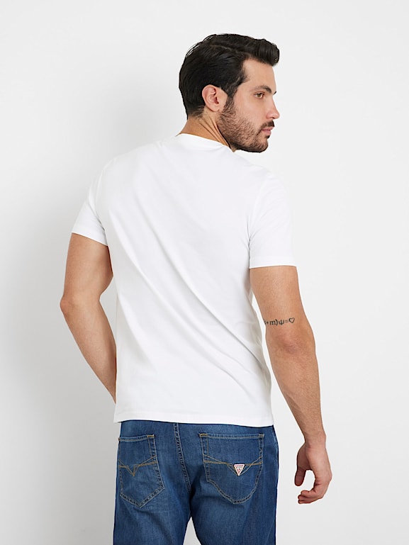 GUESS® Front logo t-shirt Men 