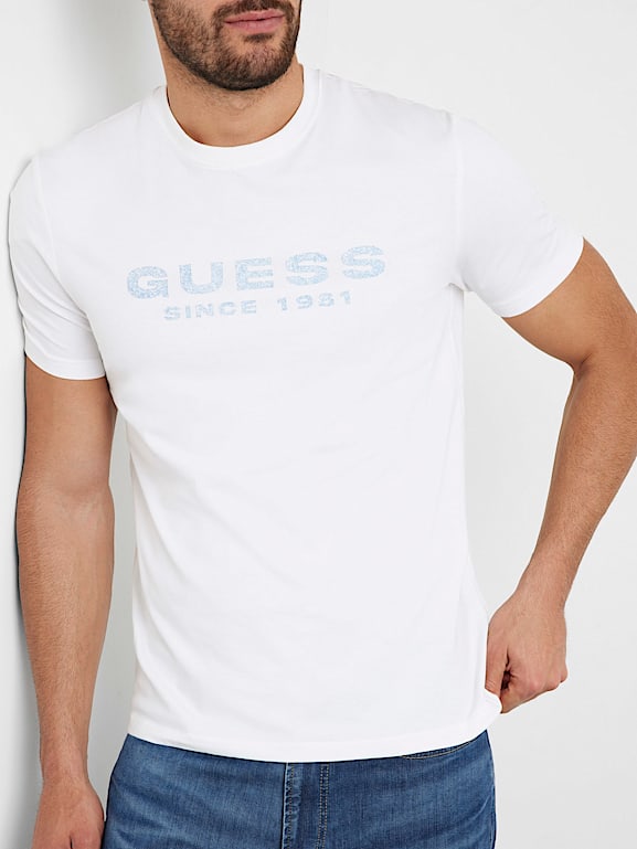 GUESS® Front logo t-shirt Men 