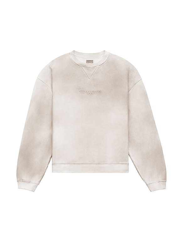 Distressed crewneck store