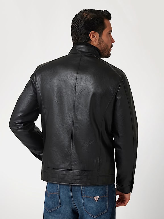 GUESS Giacca similpelle Uomo