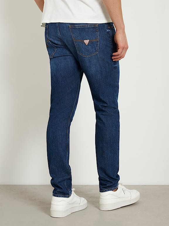 GUESS Mid rise skinny denim pant Men