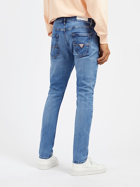 GUESS Low rise skinny denim pant Men