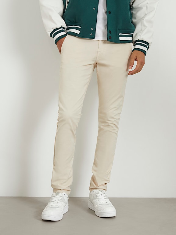 Low rise chino pants outlet