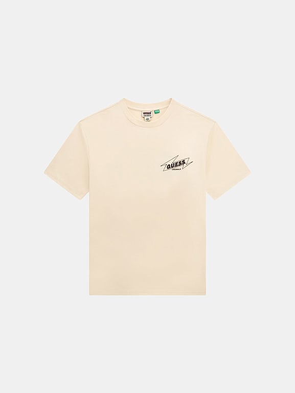 GUESS® Originals T-Shirt Logo vorn und hinten Herren