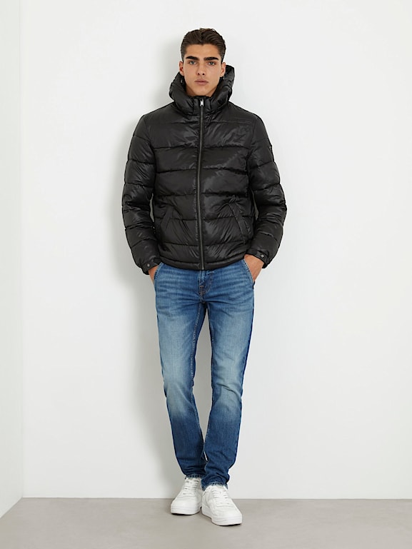 Guess smart stretch puffer jacket online