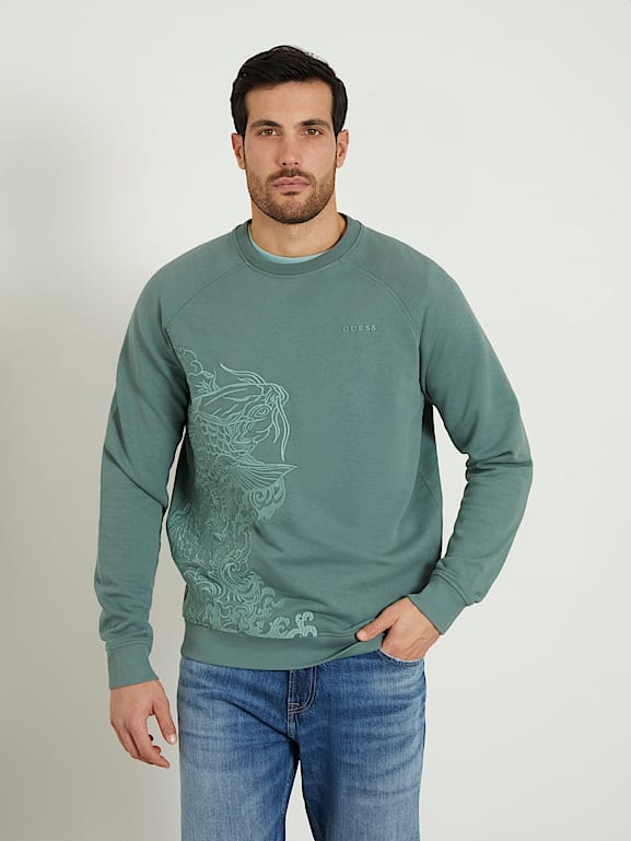 Guess jeans sweatshirt mens store