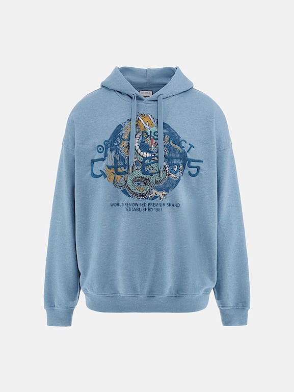 GUESS® Embroidered sweatshirt Men