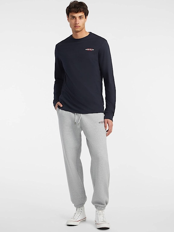 Guess grey joggers sale
