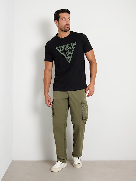 Mid rise cargo pants clearance